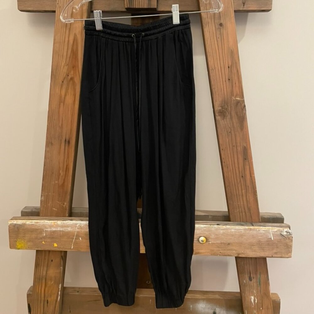 RAMY BROOK SILK DRAWSTRING PANTS